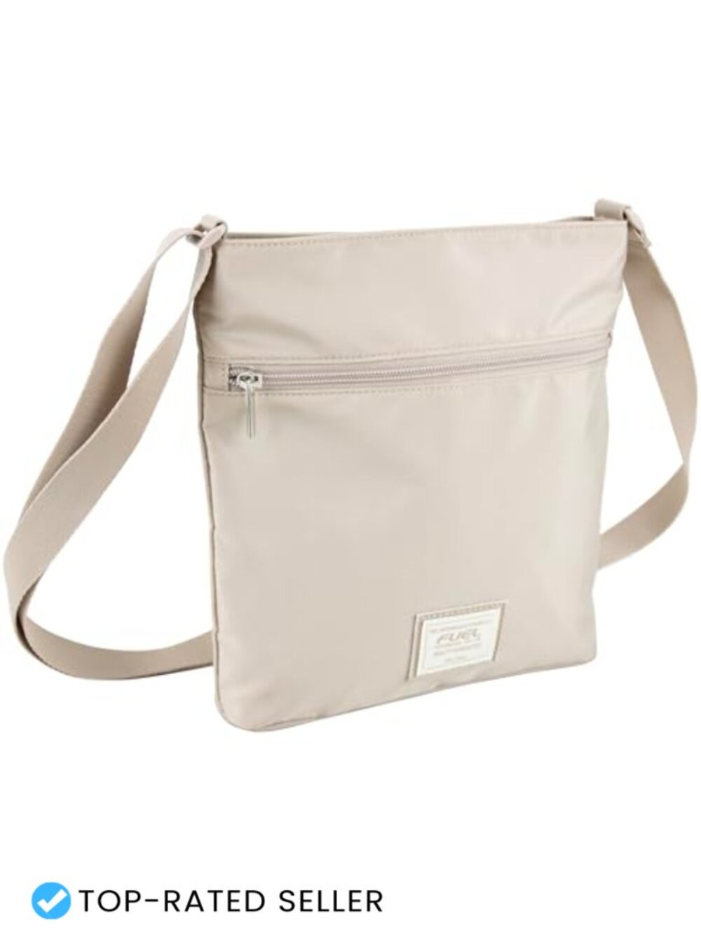 Womens Crossbody Bag Lightweight Polyester Travel Purse Adjustable Strap Zip